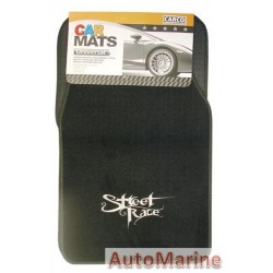 Car Carpet Set - 4 Piece - Street Race