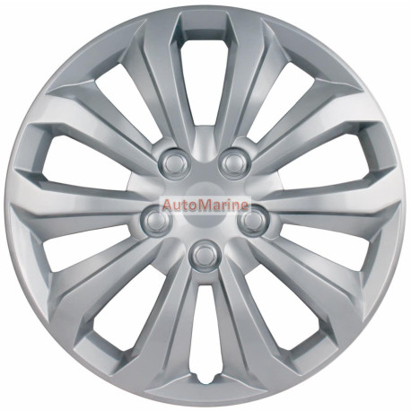 14" Silver Wheel Cover Set