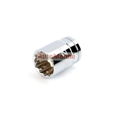 Socket - 1/2" Drive - 12 Point - 21mm