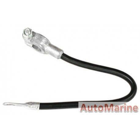 Negative Battery Cable with Terminal - 300mm