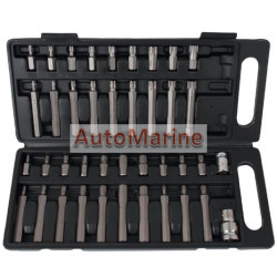 Hoteche Impact Screwdriver Bit Set - 40 Piece - Long and Short