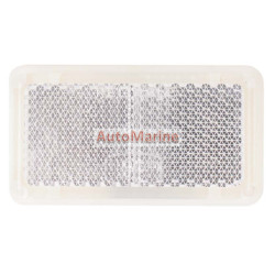 Rectangle Clear Reflector - 65mm x 35mm