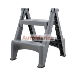 Foldding Step and Stool - Max 115kg - Plastic