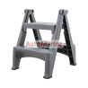 Foldding Step and Stool - Max 115kg - Plastic