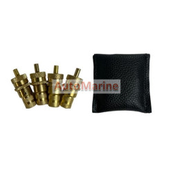 Tyre Deflator Set - 4 Piece - 6 to 35 PSI