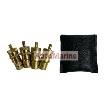 Tyre Deflator Set - 4 Piece - 6 to 35 PSI