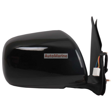 Toyota Hilux Black Electric Mirror - Right - 2005 to 2011