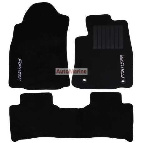 Toyota Fortuner OEM Carpet Mat Set - 4 Piece