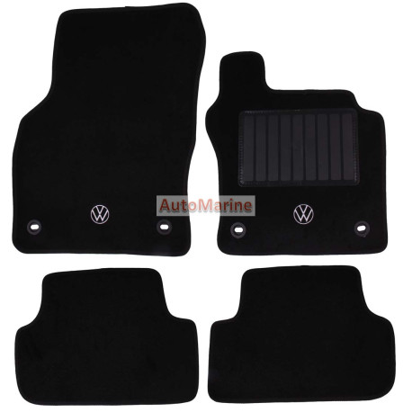 VW Golf 8 OEM Carpet Mat Set - 4 Piece