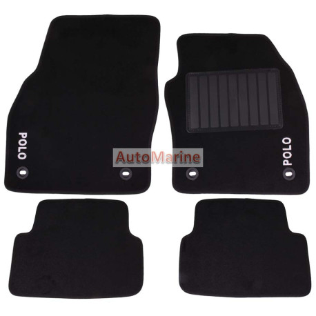 VW Polo 8 OEM Carpet Mat Set - 4 Piece