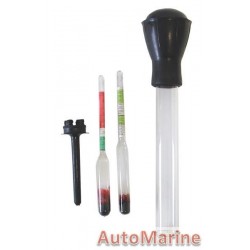 Hydrometer 2 in1 - Anti-Freeze and Battery