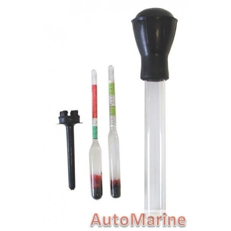Hydrometer 2 in1 - Anti-Freeze and Battery