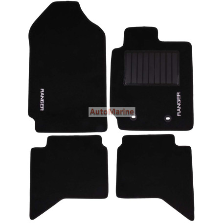Ford Ranger T6 OEM Carpet Mat Set - 4 Piece