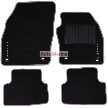 VW T-Cross OEM Carpet Mat Set - 4 Piece