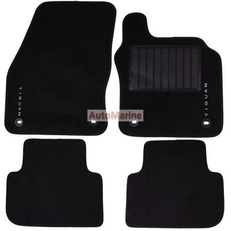 VW Tiguan OEM Carpet Mat Set - 4 Piece