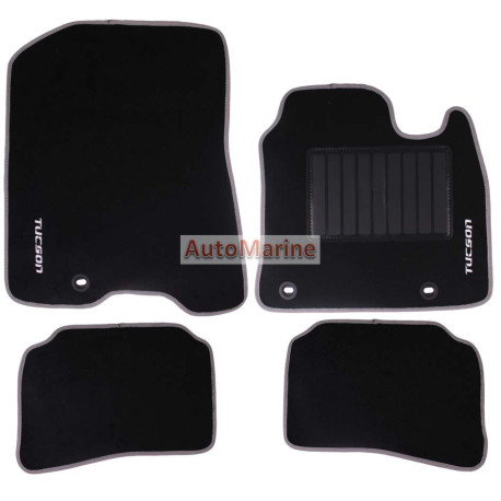 Hyundai Tucson OEM Carpet Mat Set - 4 Piece
