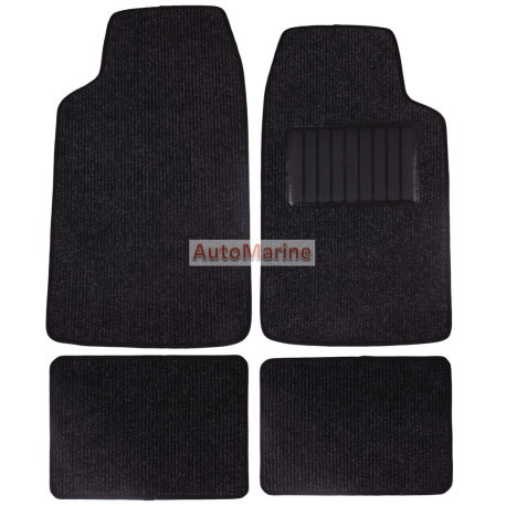 Universal Fit 4x4 Carpet Mat Set - 4 Piece