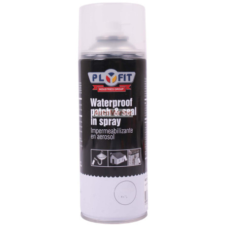 Plyfit Aerosol Waterproof Patch and Seal Spray - 400ml - Clear