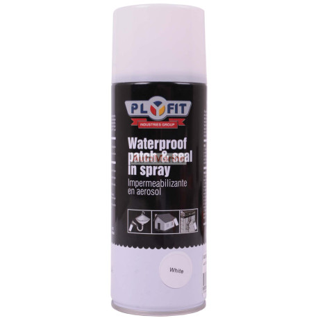 Plyfit Aerosol Waterproof Patch and Seal Spray - 400ml - White