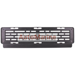 Number Plate Holder - Plastic Backing - 520mm x 113mm - Printable Lip