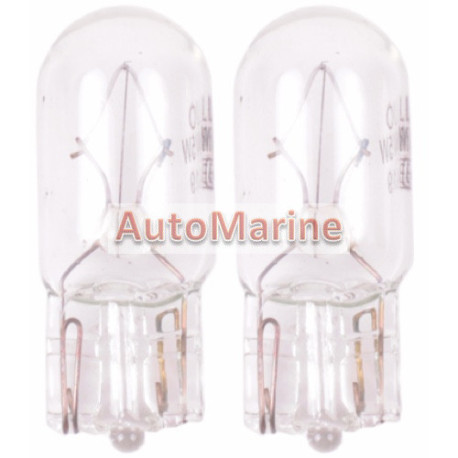 Wedge Type Globe 24 Volt - 5W 24V - W5W - 2 Pack
