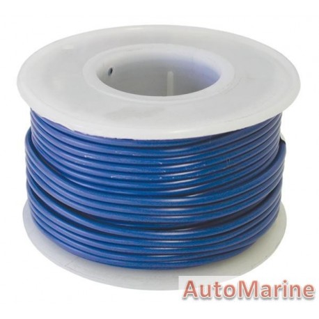 Cable Blue 1.25mm - 30M Reel