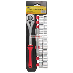Socket Set - 1/2 inch Drive - 12 Piece - 10mm to 24mm