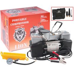 Heavy Duty Dual Action Air Compressor 85LPM - 12 Volt