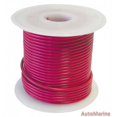 Cable Red 2.00mm - 30M Reel
