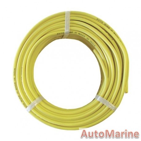 Cable Yellow 1.6mm - 30M Boxed