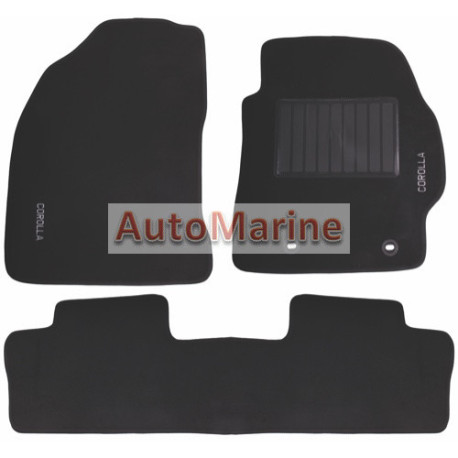Toyota Corolla 2022 Onward OEM Fit Carpet Mat Set - 3 Piece