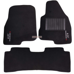 3 Piece OEM Fit Carpet Mat Set for Dongfeng 007