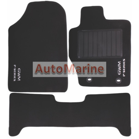 GWM P Series OEM Fit Carpet Mat Set - 3 Piece