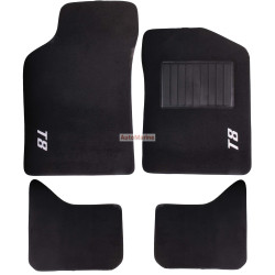 JAC T8 Double Cab OEM Fit Carpet Mat Set - 4 Piece