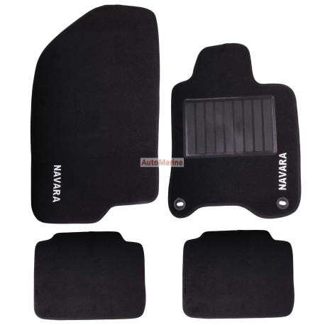 Nissan NAVARA 2008-2015 OEM Fit Carpet Mat Set - 4 Piece