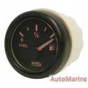 Fuel Level Gauge - 52mm - Black