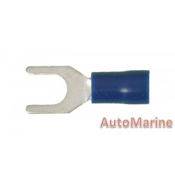 Blue Fork Terminal - 5.3mm - 100 Pieces