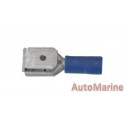 Blue Piggy Back Terminal 6.3mm - 10 Pieces