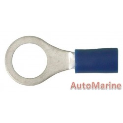 Blue Ring Terminal 8.4mm - 10 Pieces