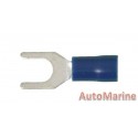 Blue Fork Terminal - 5.3mm - 10 Pieces