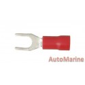 Red Fork Terminal - 4.3mm - 10 Pieces