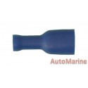 Blue Insulated Female  Terminal - 6.3mm - 10 Pieces