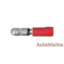 Red Male Bullet Terminal - 10 Pieces