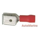 Red Piggy Back Terminal 6.3mm - 100 Pieces