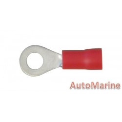 Red Ring Terminal - 4.3mm - 10 Pieces