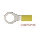 Yellow Ring Terminal - 10.5mm - 100 Pieces