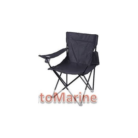 Camping Chair - Heavy Duty - Black