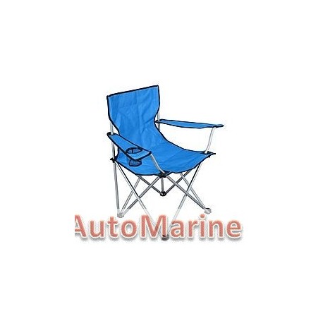 Camping Chair - Heavy Duty - Black