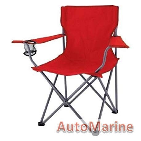 Camping Chair - Heavy Duty - Black