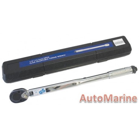 1/2" Drive Torque Wrench with Blow Moulded Case